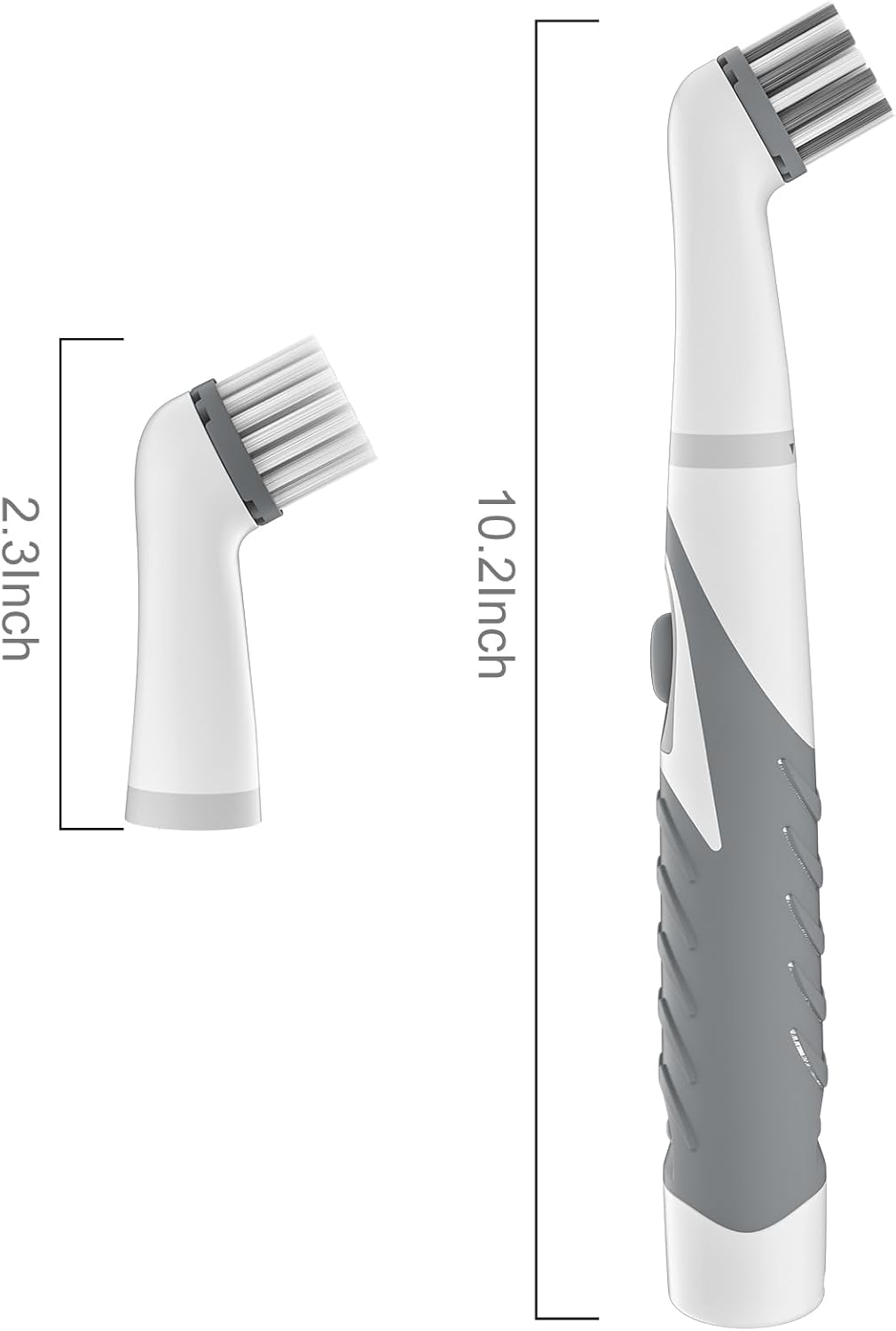 Electric Cleaning Brush with 4 in 1 Multiple Brush Heads,Indoor Household Cordless Motorized Brush