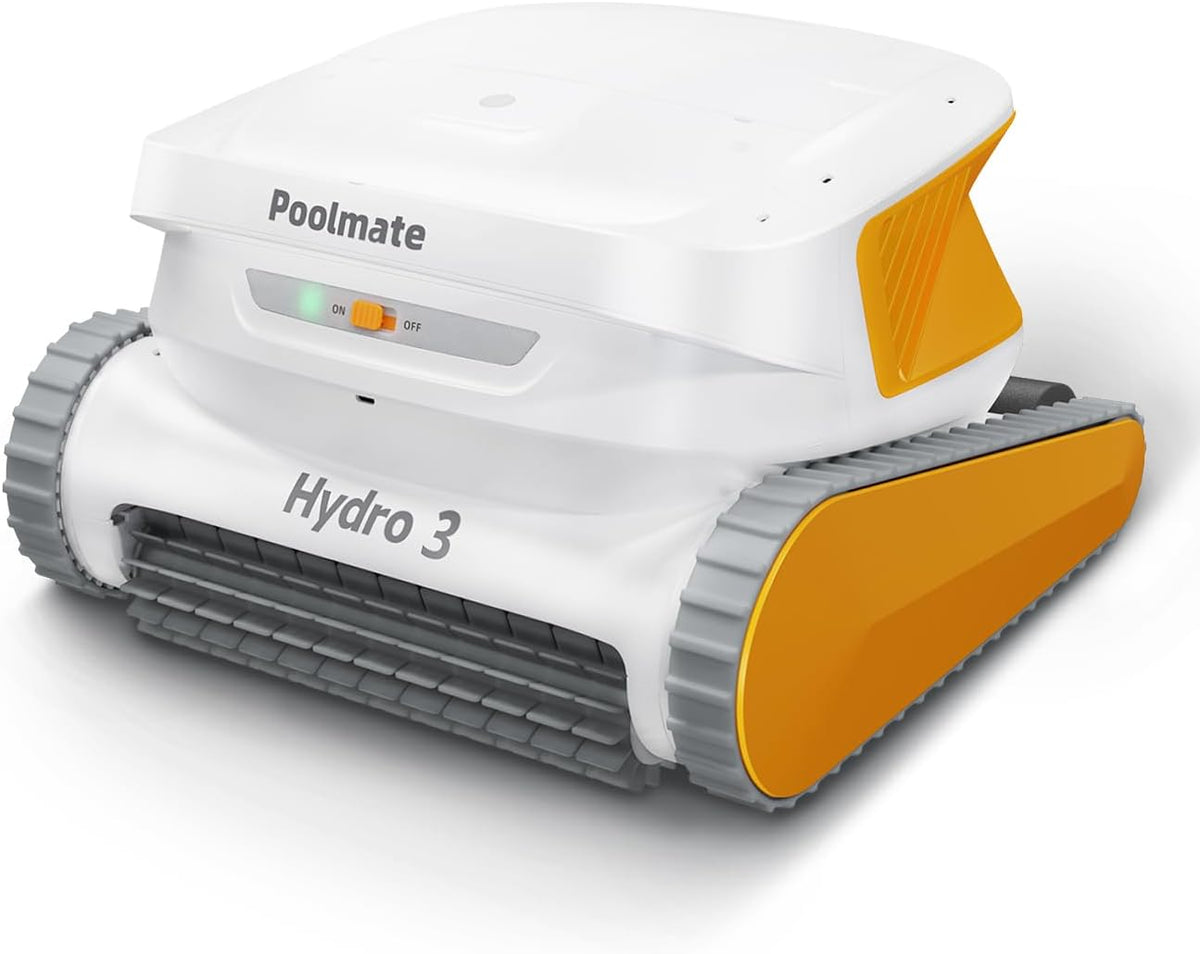 Hydro 3 Cordless Robotic Pool Cleaner, 150W Pool Vacuum with Wall Climbing Function, 200mins