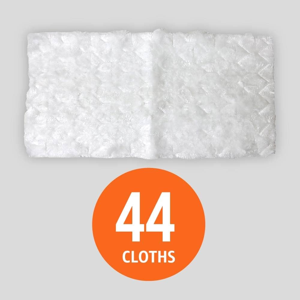 Amazon Basics Heavy Duty Dry Sweeping Cloths to Clean Dust, Dirt, Pet Hair, Fits Swiffer Sweeper