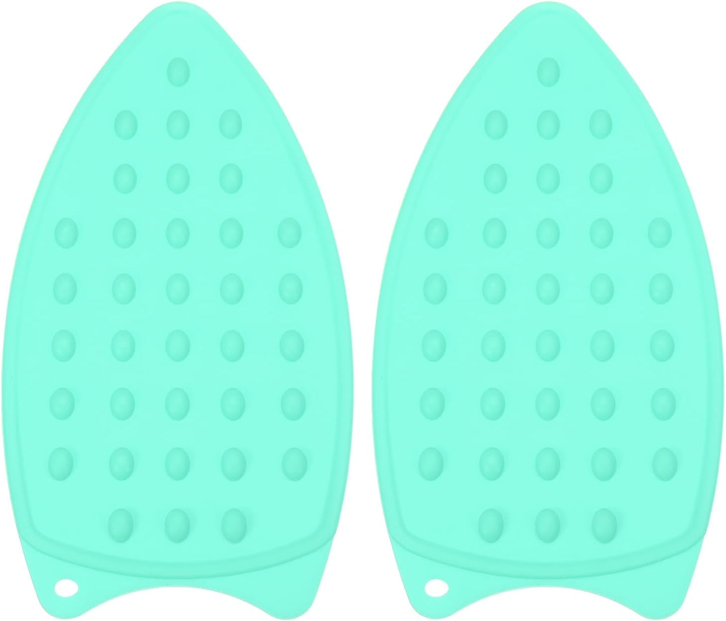 PATIKIL Silicone Iron Rest Pad, 2 Pcs Multipurpose Hot Heat Resistant Iron Rest Plate Protective