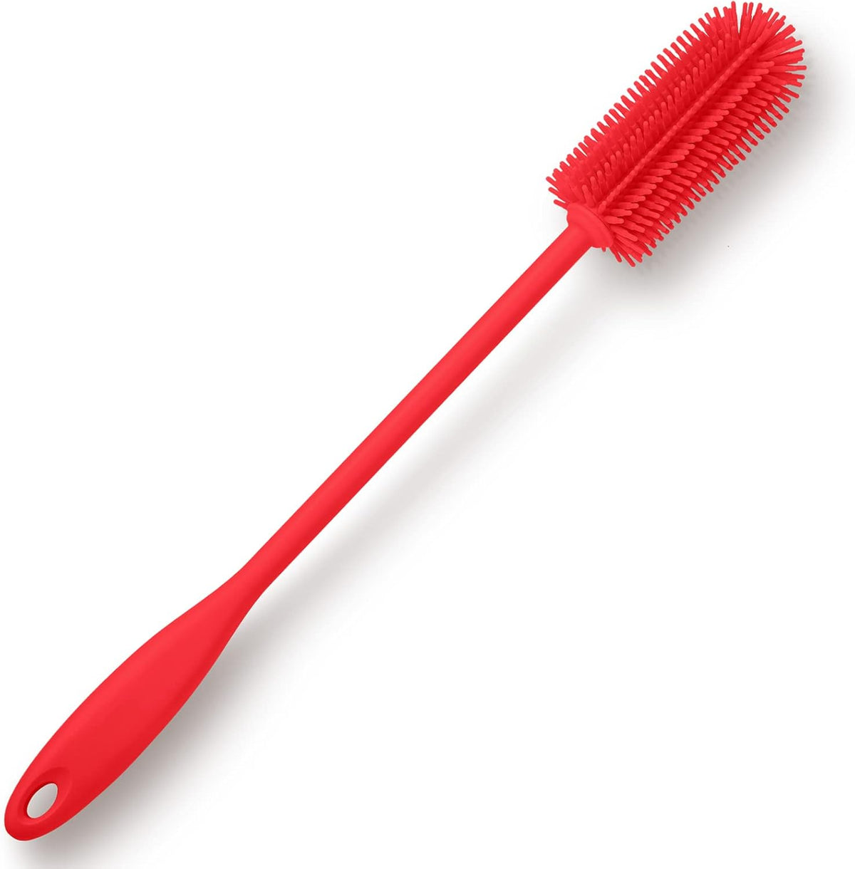 Silicone Bottle Brush, Water Bottle Cleaner Brush with Long Handle, Perfect for Cleaning Narrow