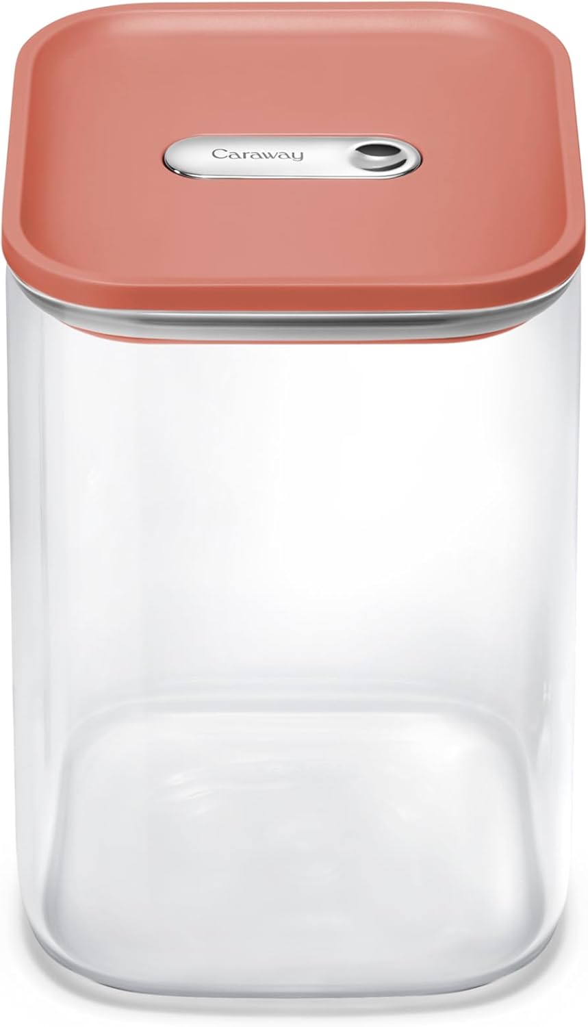 Caraway 4qt Glass Airtight Food Storage Container with Lid – Non-Toxic, BPA-Free Kitchen Storage