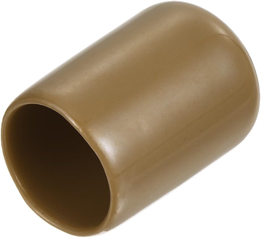 uxcell 20pcs Rubber End Caps 13.5mm ID Vinyl PVC Round Tube Bolt Cap Cover Screw Thread Protectors