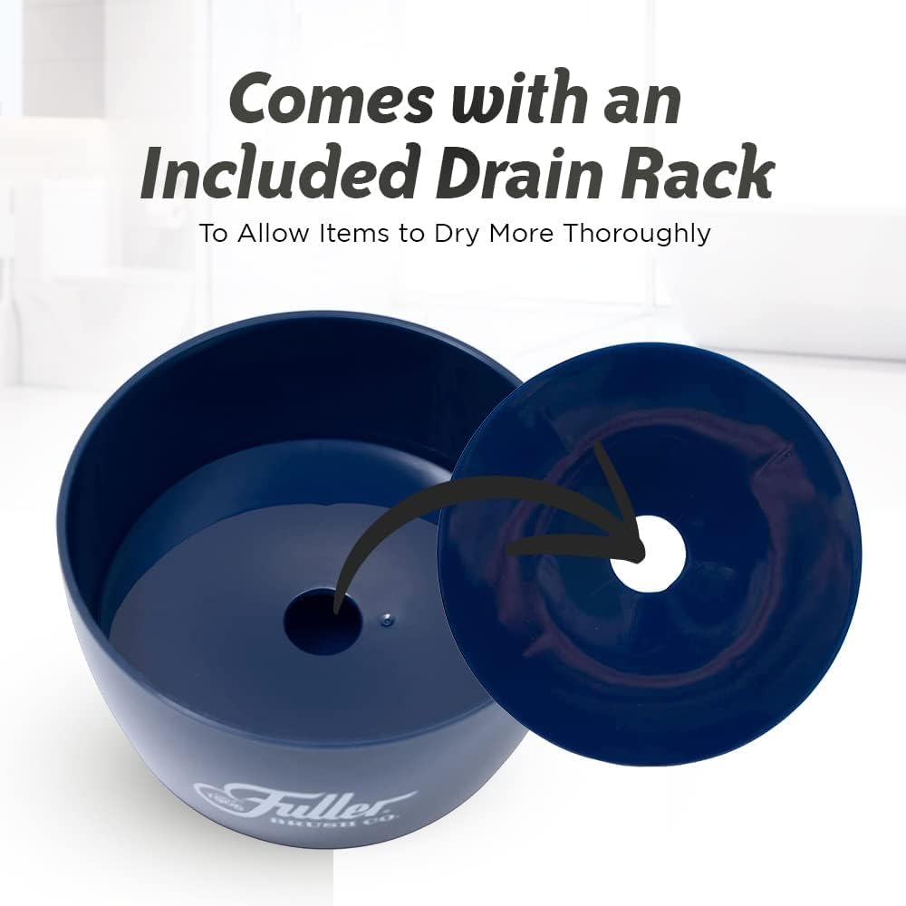 Fuller Brush Handy Holder with Drain Rack – Small Sink Caddy for Organizing Cleaning Sponges &