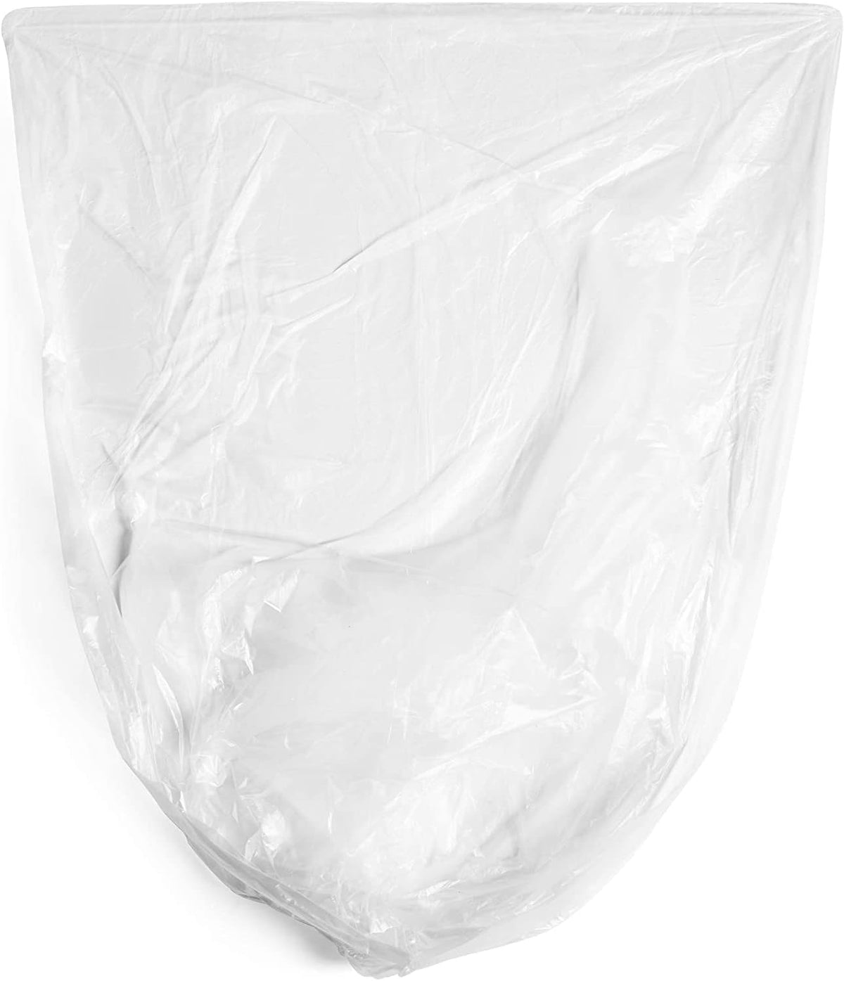 Aluf Plastics High Density Trash Bags, 33 Gallon, 1000 Count, 16 Micron (eq), 33" x 40", Clear, for