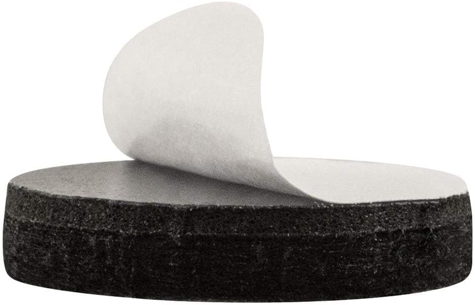 SOFTTOUCH 4799095N Heavy Duty 1 Inch Felt Furniture Pads to Protect Hardwood Floors from Scratches