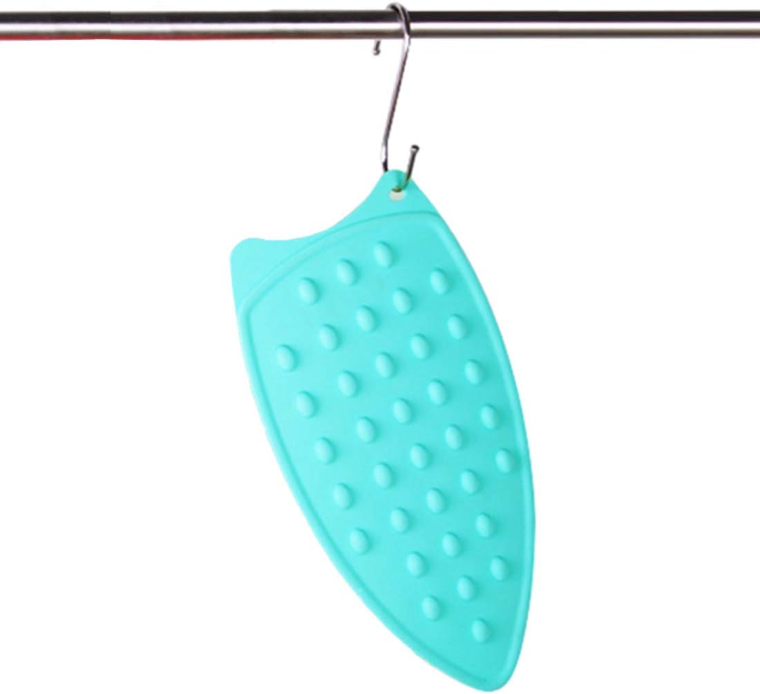 LeLehome Silicone Anti-Slip Iron Rest Pad for Ironing Board Hot Heat Resistant Steam Compact Mat