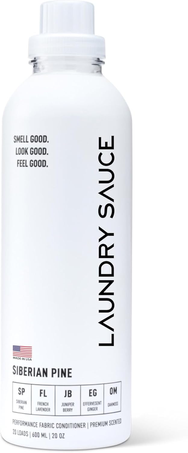 Laundry Sauce - Laundry Fabric Softener (Siberian Pine) Luxury Fragrance, Softens & Preserves