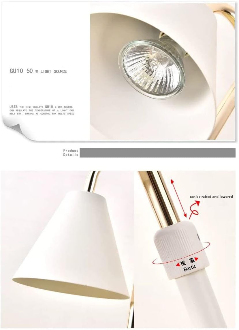 RUIWAN Essential Oil Diffuser Aromatherapy Melting Wax Lamp,Electric Wax Burner Dimmable Wax