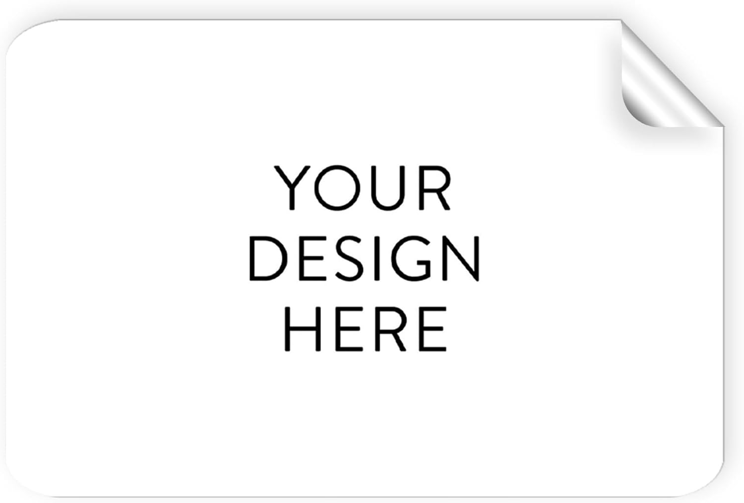 5-1000 Custom Vinyl Stickers - Upload Your own Image, Text, Design, Logo - Personalized Logo Labels