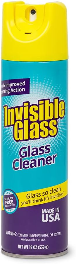 Invisible Glass 91160 Premium Glass and Window Cleaner for Auto and Home Cleans Glass, Windows