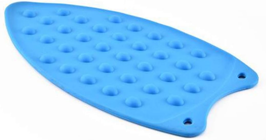 LeLehome Silicone Iron Rest Pad for Ironing Board Hot Heat Resistant Steam Compact Mat Anti-Slip
