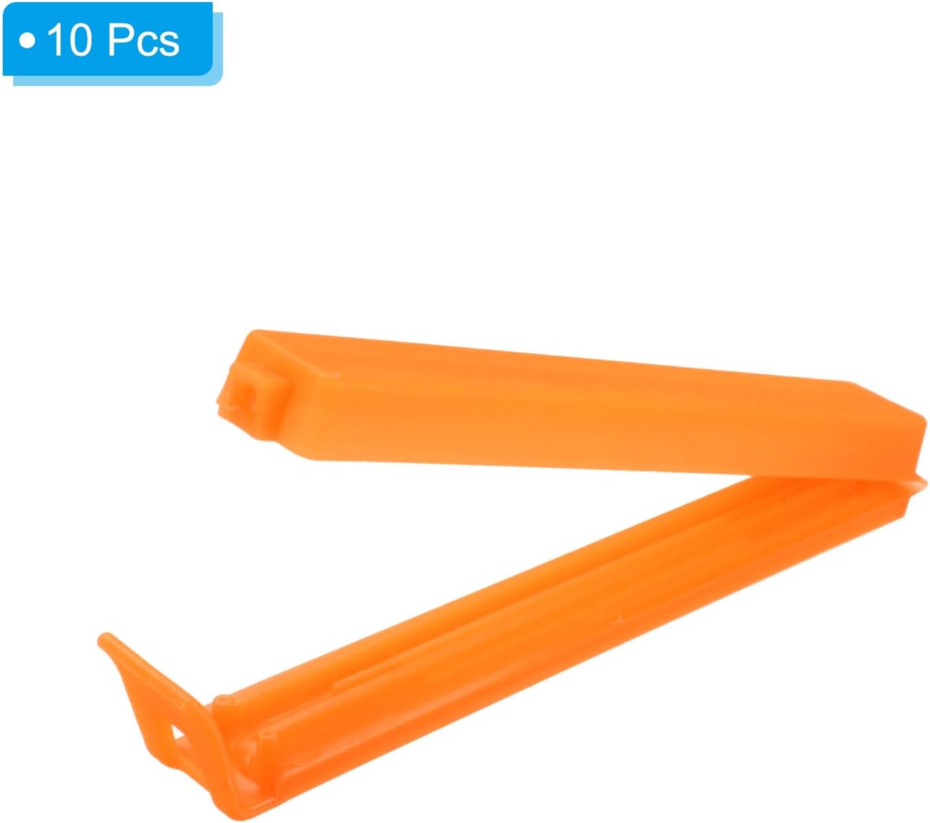 PATIKIL Sealing Clips 4.3 Inch, 10 Pack Reusable Plastic Bag Clip Clamp Sealer for Food Storage