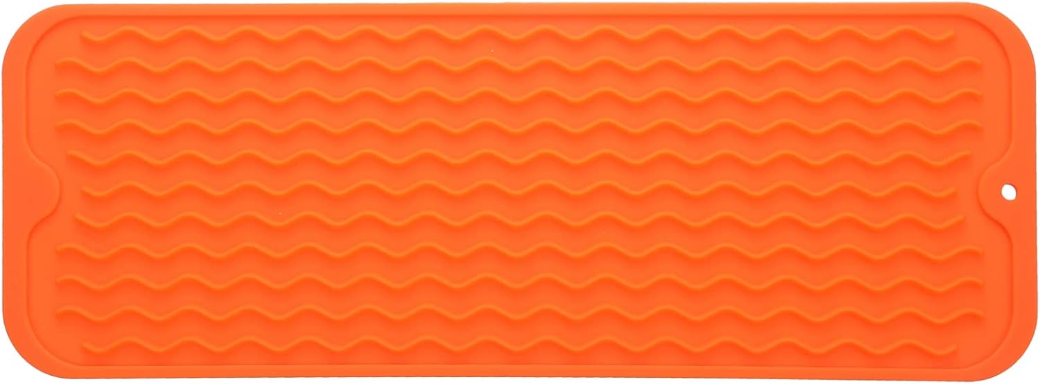 Silicone Dish Drying Mat for Multiple Usage,Easy clean,Eco-friendly,Heat-resistant Silicone Mat for