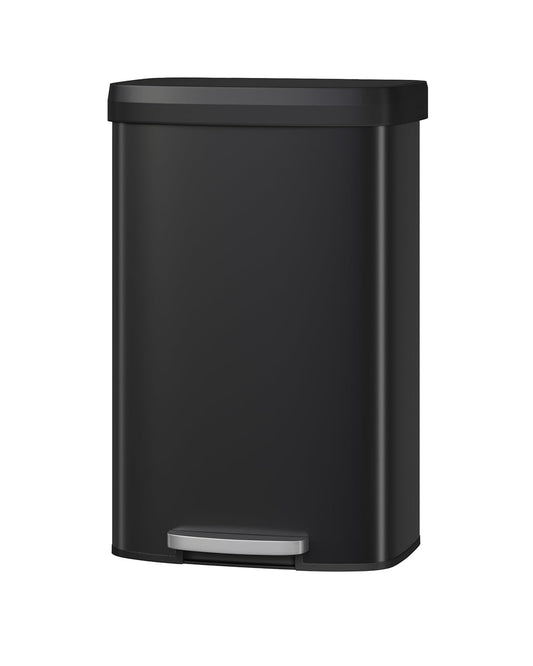 Garvee 21 Gallon / 80 Liter Metal Trash Can with Lid, Large Garbage Can for Kitchen, Rustproof