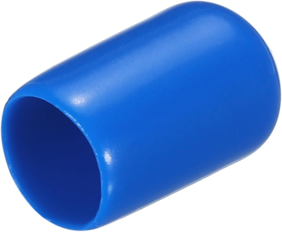 uxcell 20pcs Rubber End Caps 8.5mm ID Vinyl PVC Round Tube Bolt Cap Cover Screw Thread Protectors