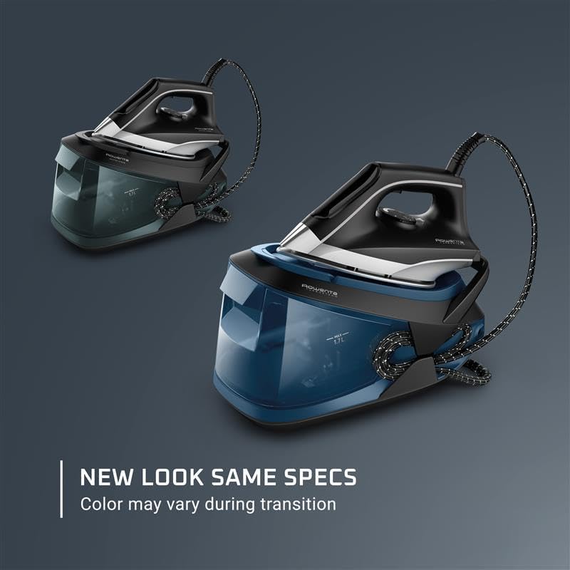 Rowenta Iron Steamer for Clothes Master Steam Station, Professional Steam Iron for Clothes with
