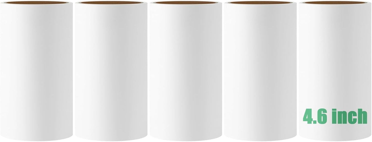 4.6 inch Giant Lint Roller Refills Compatible with Evercare Giant and T Handle Lint Rollers Extreme