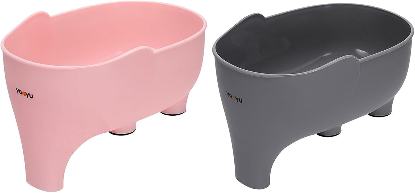 2PCS Vegetables Washing Basket Elephant Drainage Basket Fruit Basket for Draining Pasta Noodles