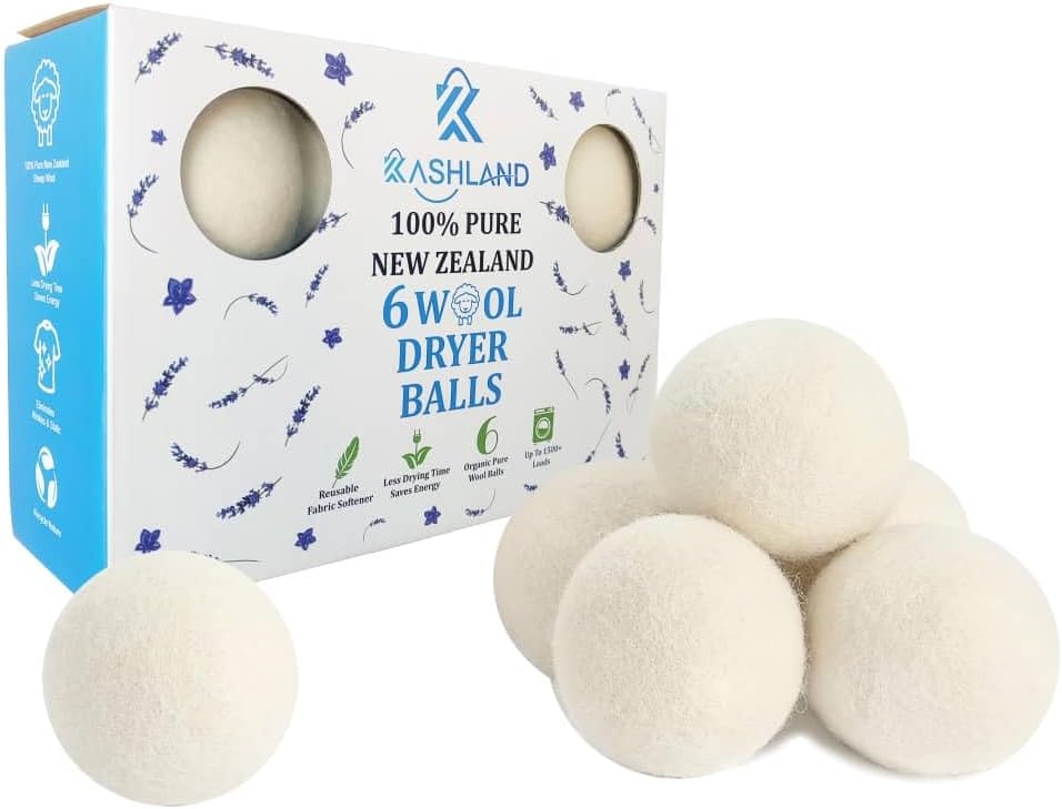 Organic Wool Dryer Balls: Eco-Friendly & Chemical-Free | Our Anti-Entanglement Reusable Balls