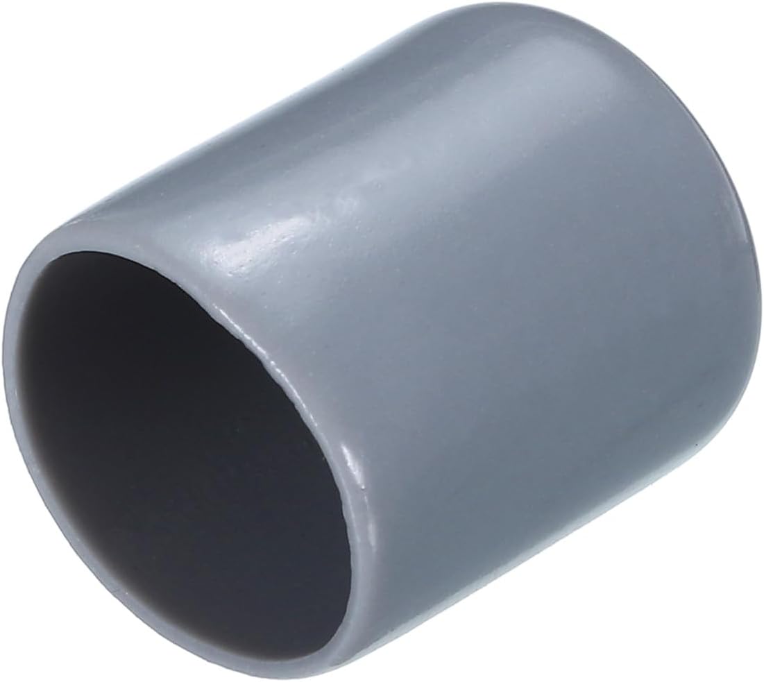 uxcell 20pcs Rubber End Caps 16mm(5/8") ID Vinyl PVC Round Tube Bolt Cap Cover Screw Thread