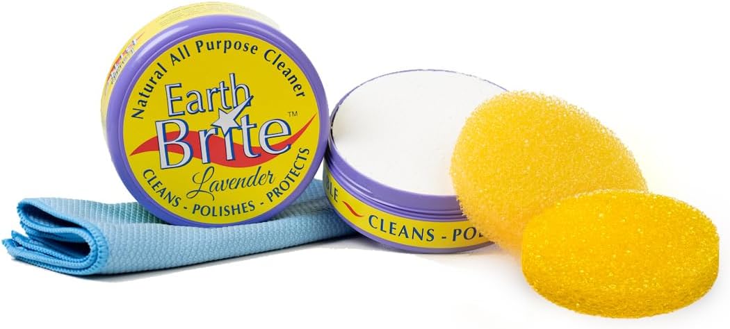 All Natural Multipurpose Cleaner for Bathroom, Floor, Kitchen and More | 300g Lavender Natural Clay