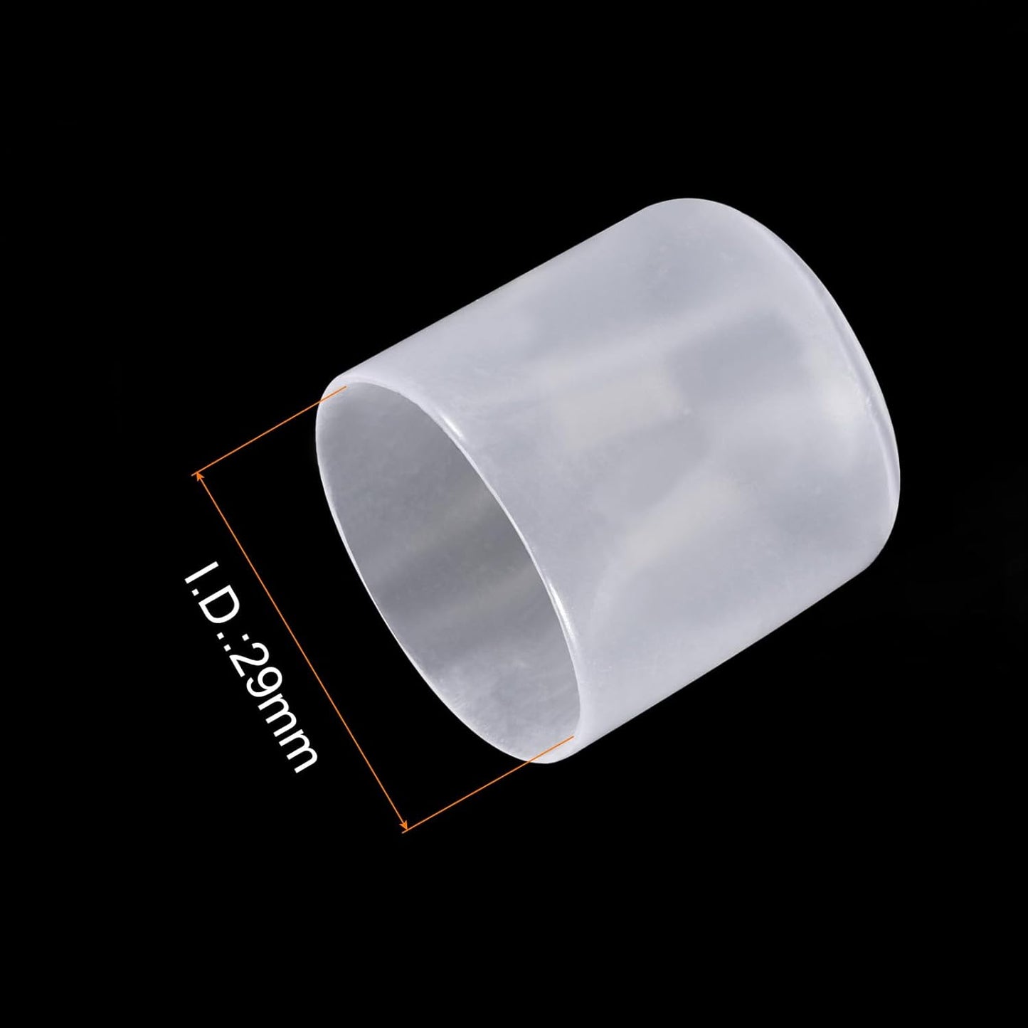 uxcell 20pcs Rubber End Caps 29mm ID Vinyl PVC Round Tube Bolt Cap Cover Screw Thread Protectors