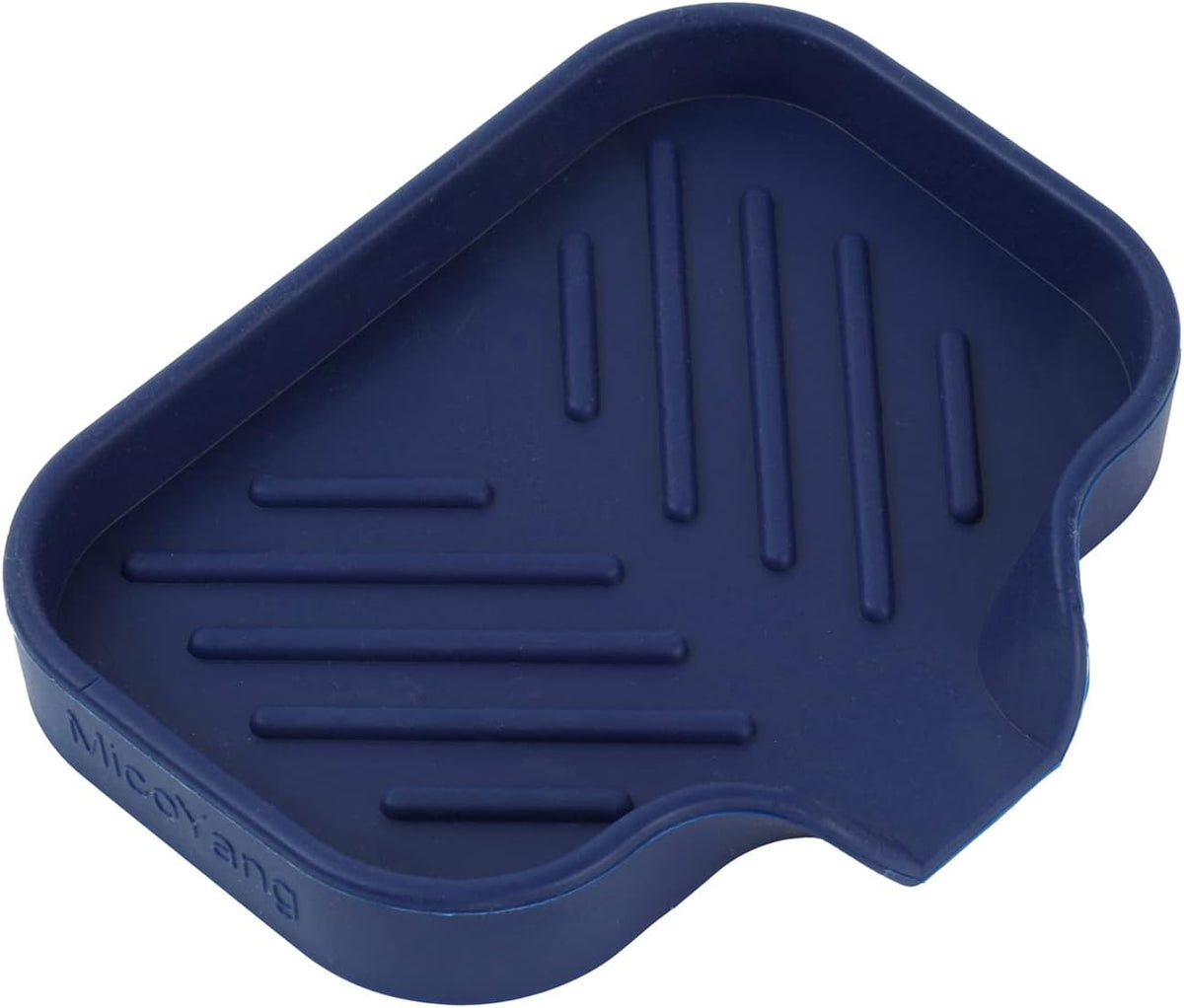 Silicone Bathroom Soap Dishes with Drain Spout-Kitchen Sink Organizer,Sponge Holder,Dish Soap