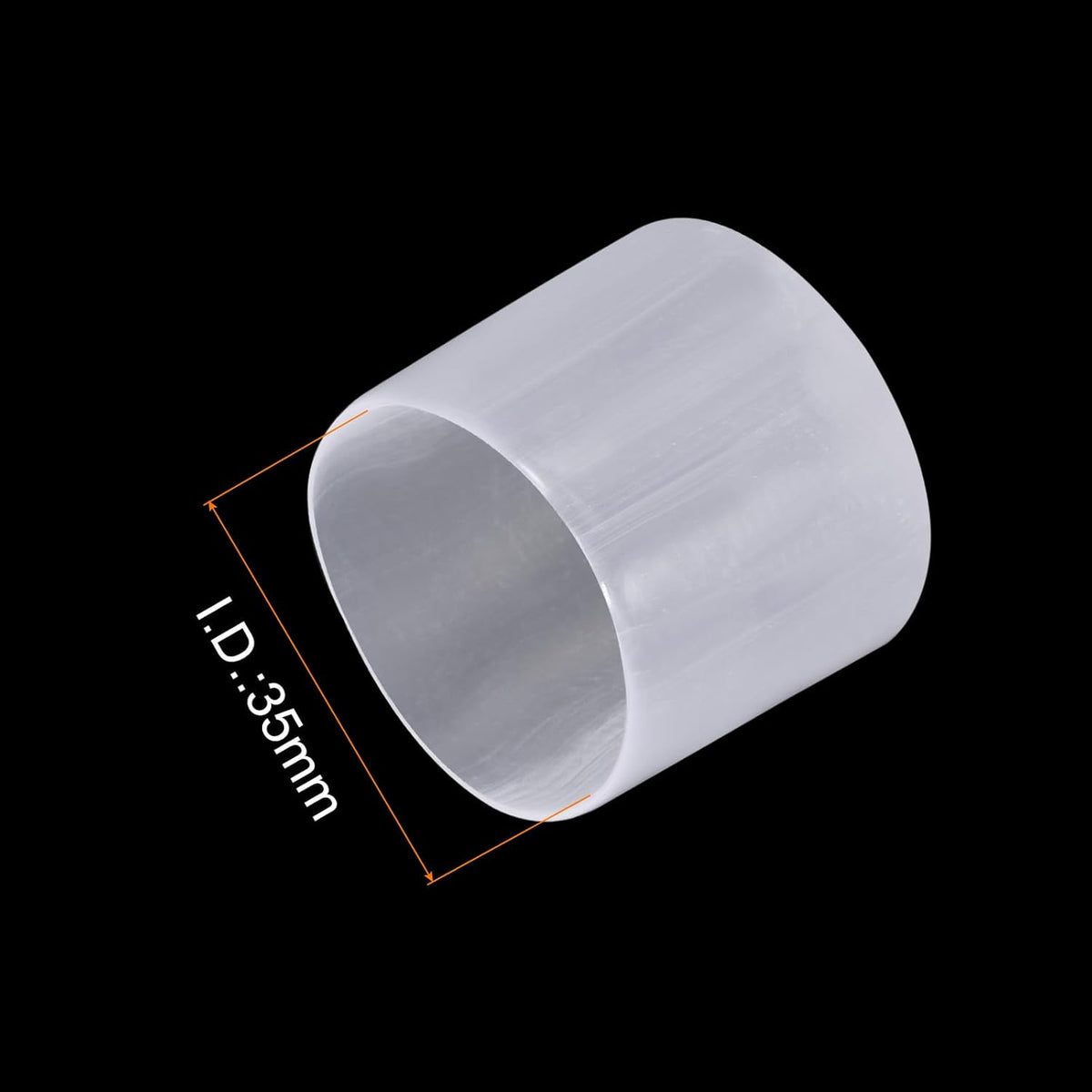 uxcell 20pcs Rubber End Caps 35mm ID Vinyl PVC Round Tube Bolt Cap Cover Screw Thread Protectors