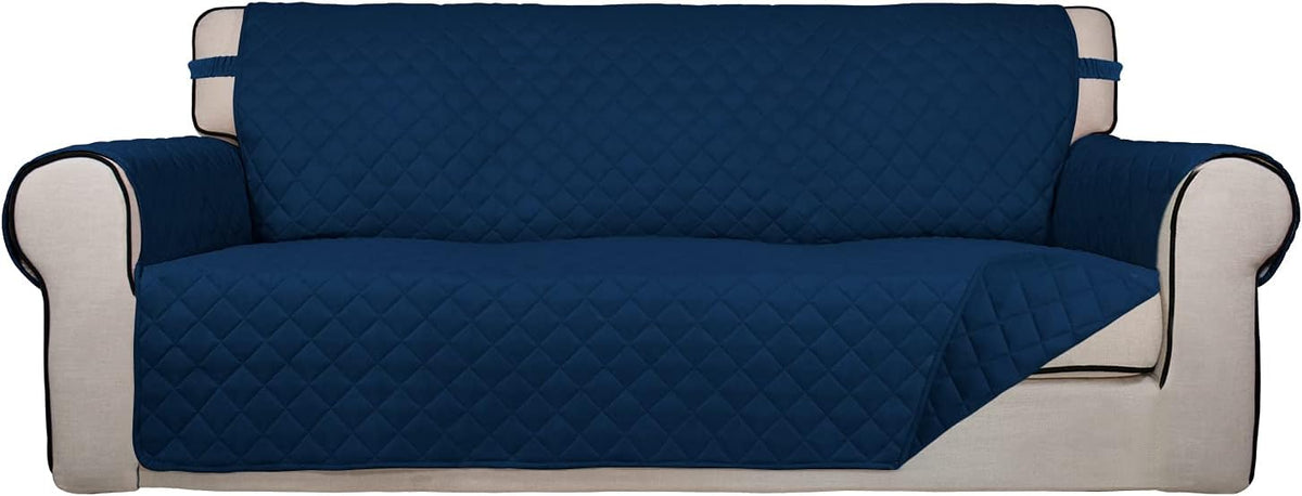 PureFit Reversible Quilted Sofa Cover, Water Resistant Slipcover Furniture Protector, Washable