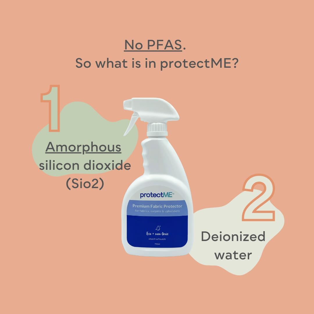 Fabric Protector and Stain Resistant Spray - Upholstery Fabric Spray for Stain Guard for Carpet