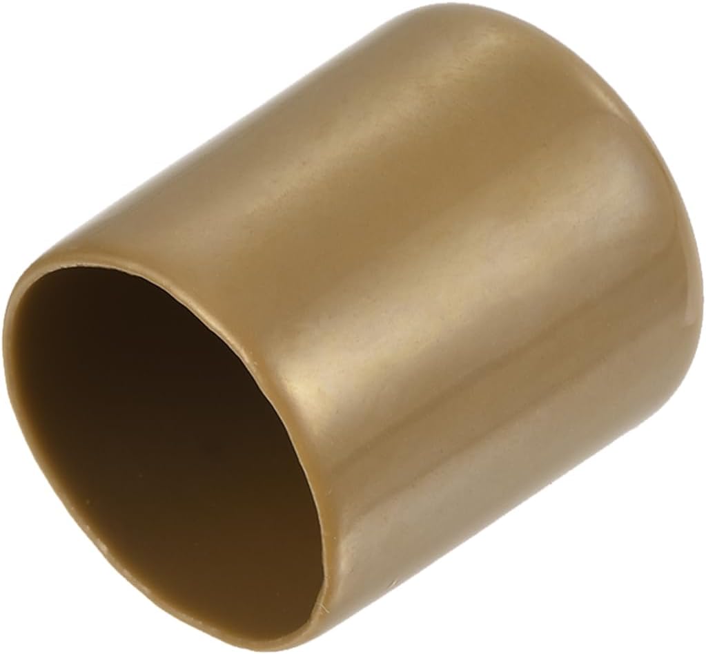 uxcell 20pcs Rubber End Caps 24mm(15/16") ID Vinyl PVC Round Tube Bolt Cap Cover Screw Thread