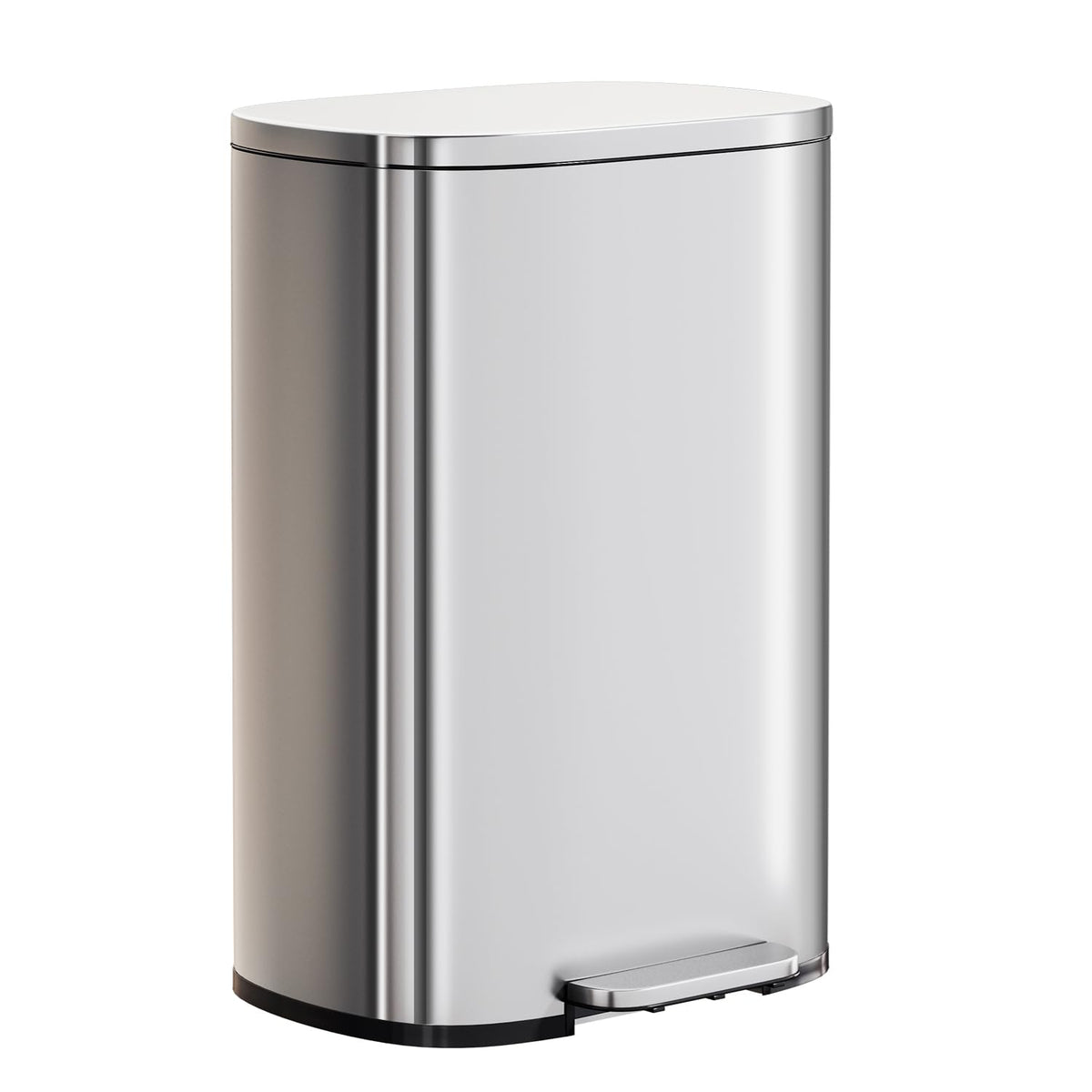 PayLessHere | 13G Trash Can with Lid | Steel | Removable Inner Bucket