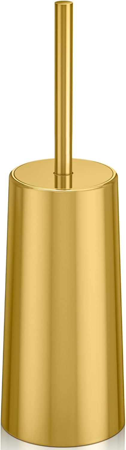 Toilet Brush and Holder, Toilet Brush Stainless Steel, Toilet Bowl Brush for Bathroom