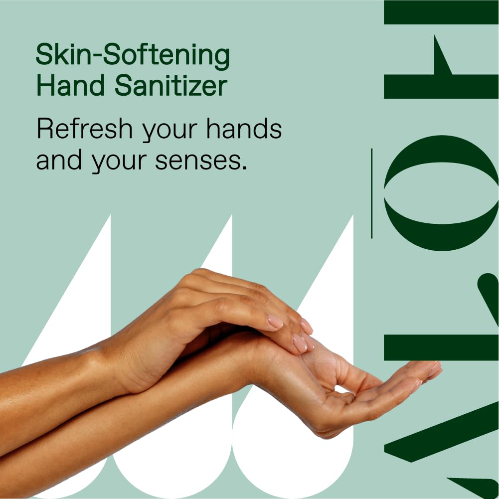 ALŌH Sanitizing Hand Gel 2-pack | Sweet Orange Bergamot + Aloe | 70% Alcohol Hydrating Hand