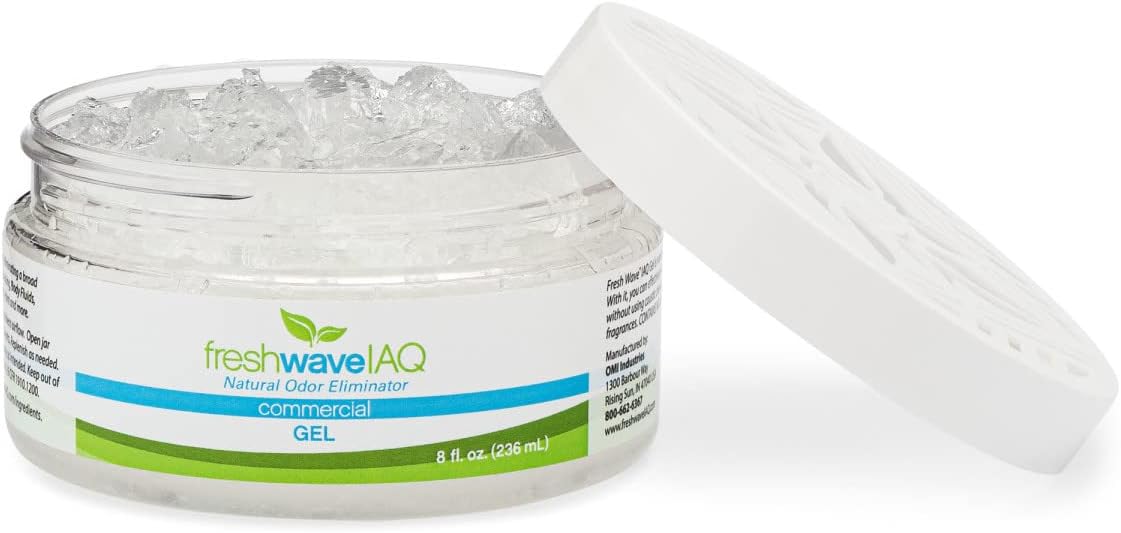 Fresh Wave IAQ Commercial Odor Eliminating Gel, 8 Fl. Oz. | Pack of 3 | Odor Absorbers for Home |