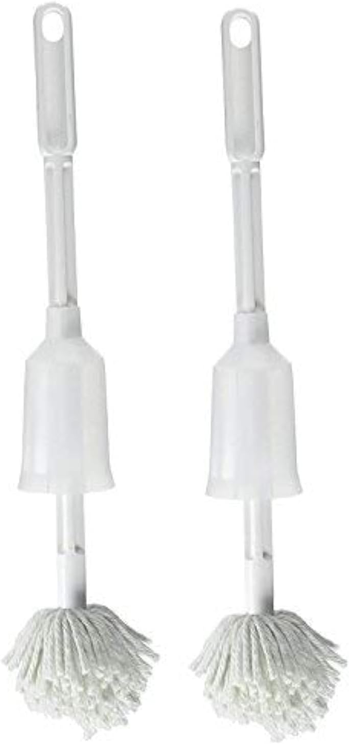 Fuller Brush Toilet Bowl Cleaner Brush – Antimicrobial Toilet Swab with Soft Non-Scratch Head, Long