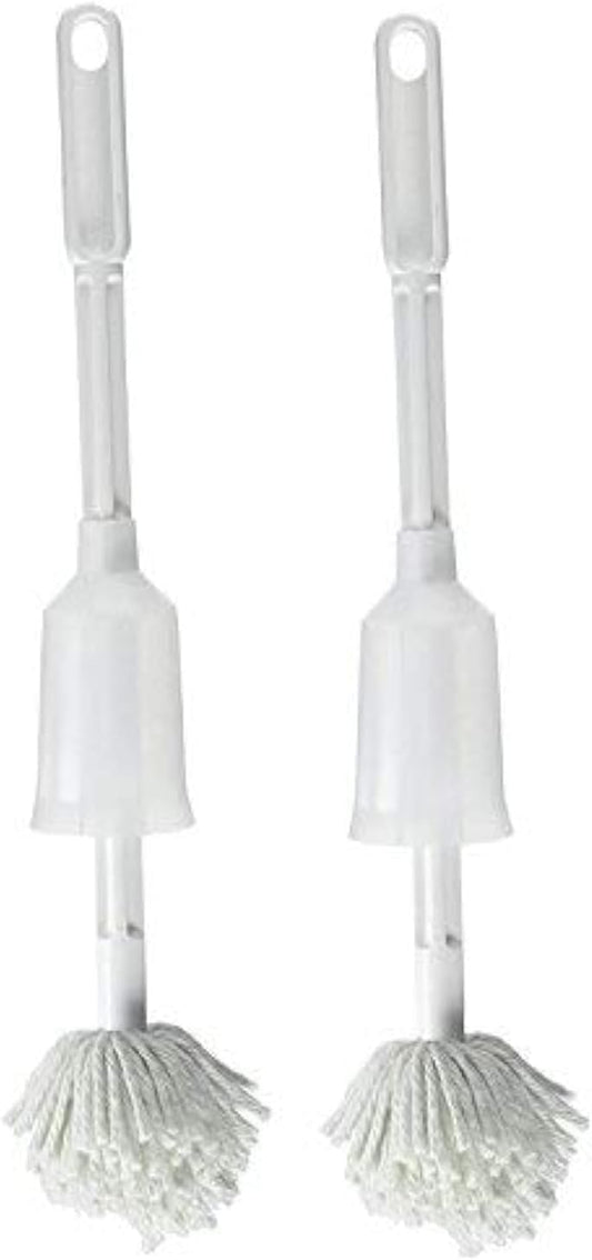 Fuller Brush Toilet Bowl Cleaner Brush – Antimicrobial Toilet Swab with Soft Non-Scratch Head, Long