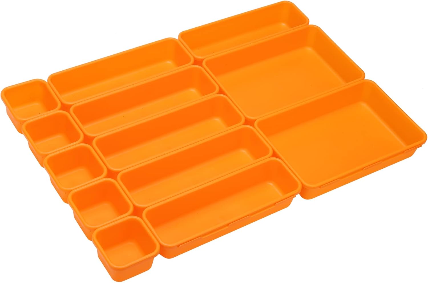 42 Pack Tool Box Organizer Tool Tray Dividers, Rolling Tool Chest Cart Cabinet Workbench Desk