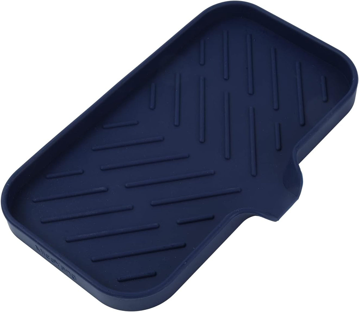 Silicone Bathroom Soap Dishes with Drain Spout-Kitchen Sink Organizer,Sponge Holder,Dish Soap