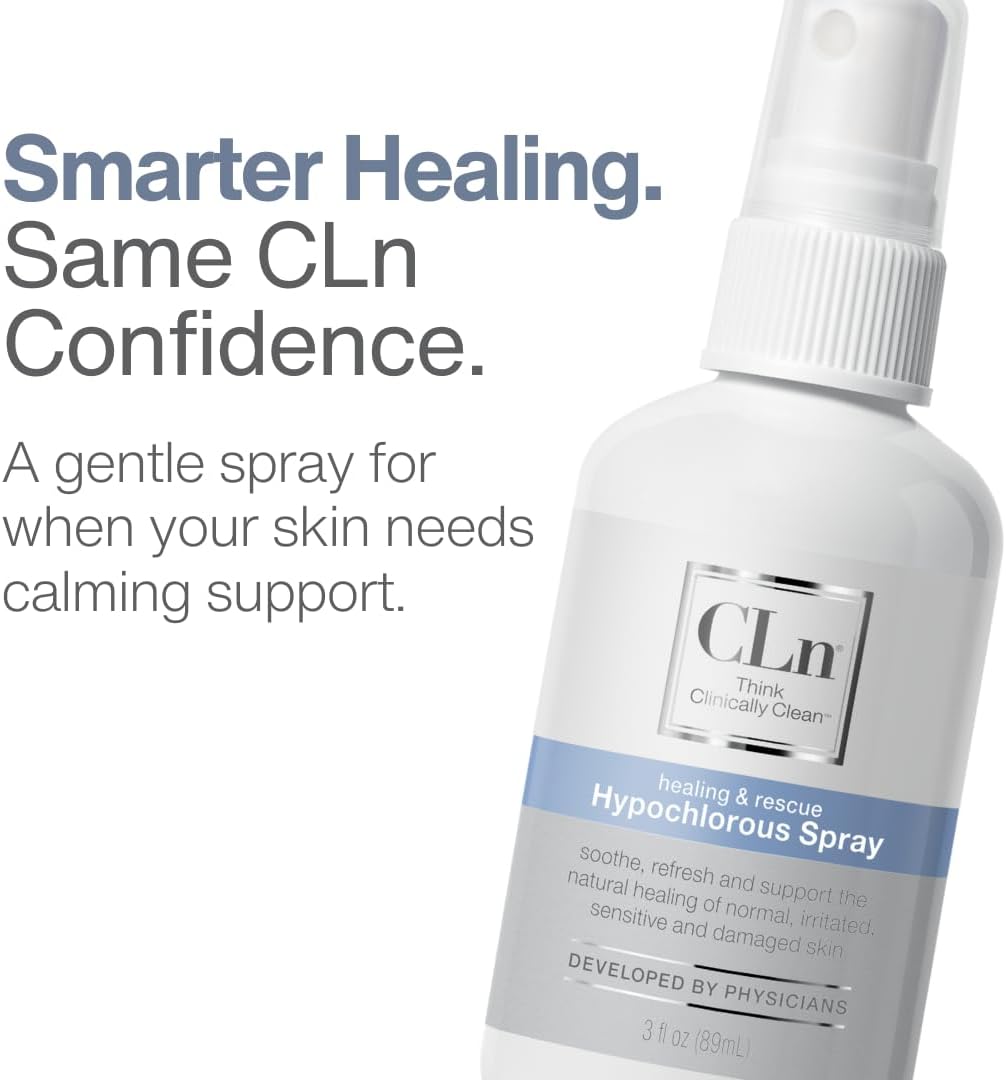 CLn® Hypochlorous Spray - Daily Cleansing Spray to Manage Minor Skin Cuts and Lacerations Without
