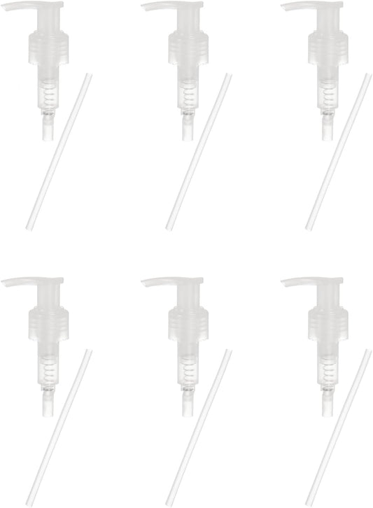 uxcell 6 Pcs Soap Dispenser Pump Heads Soap Dispensers Top Pumps Replacement Switch Pumphead for