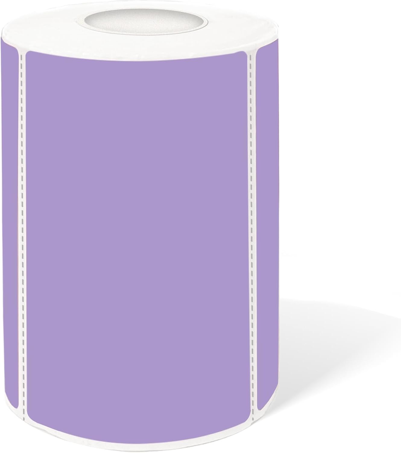 2×3 Inch Purple Removable Thermal Labels,Self-Adhesive Square Direct Thermal Labels,300 Sheets per