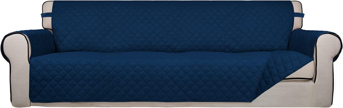 PureFit Reversible Quilted Sofa Cover, Water Resistant Slipcover Furniture Protector, Washable