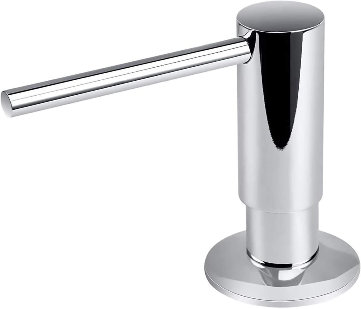 Samodra Sink Soap Dispenser, Metal Pump Head Liquid Lotion Countertop Kitchen Bathroom Soap