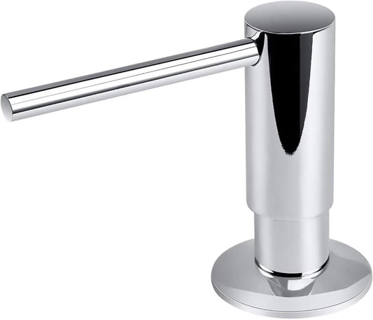 Samodra Sink Soap Dispenser, Metal Pump Head Liquid Lotion Countertop Kitchen Bathroom Soap