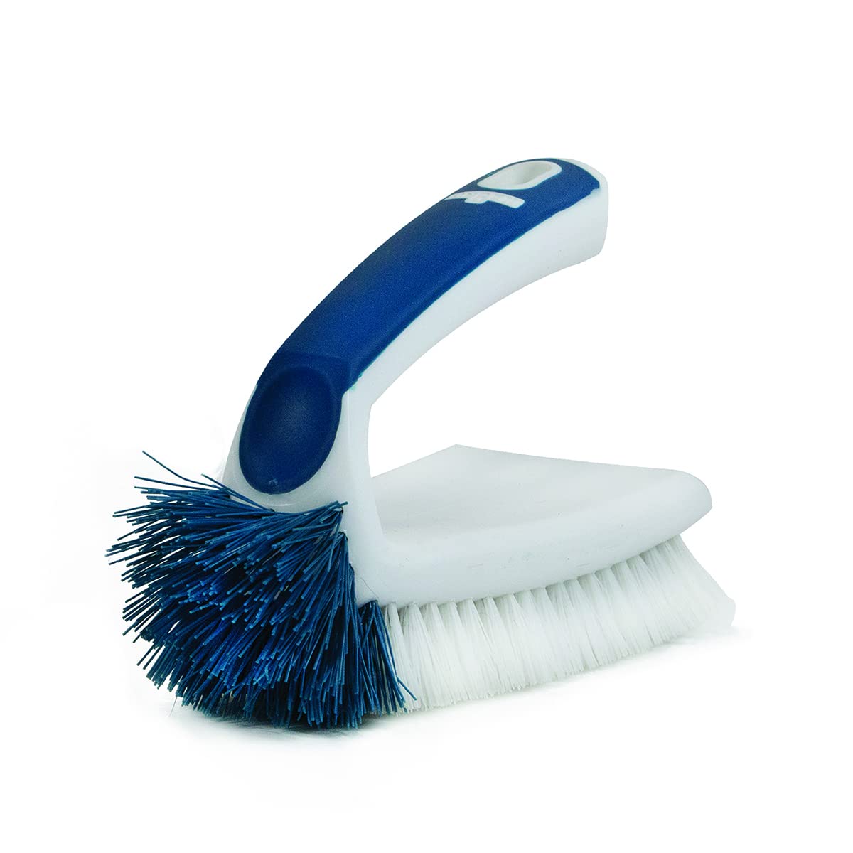 Unger Multi-Purpose Counter and Fixture Scrub Brush, Non-Slip Small Household Cleaning Supplies