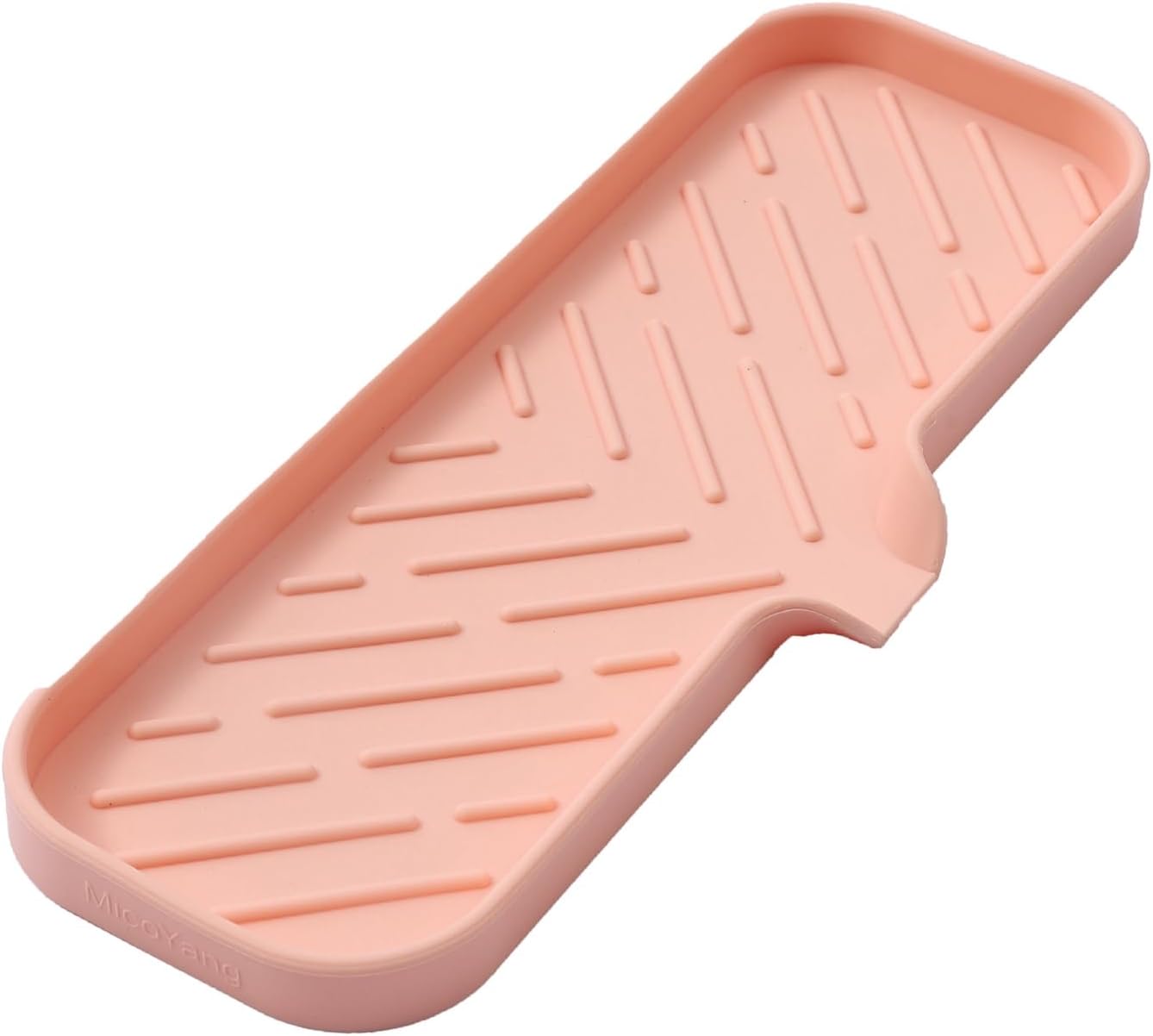 Silicone Bathroom Soap Dishes with Drain Spout-Bathroom and Kitchen Sink Organizer,Sponge