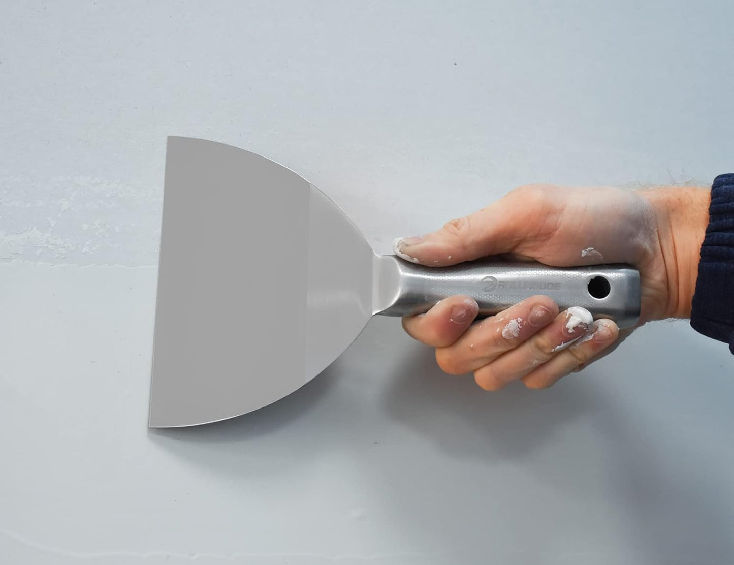 ROLLINGDOG 6 inch Putty Knife - 420 Stainless Steel Spackle Knife Drywall Knife One Piece Mirror