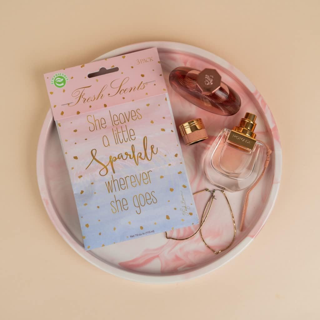 Willowbrook | Fresh Scents Scented Sachet Packet | Little Sparkle | Air Freshener Bags for Drawers